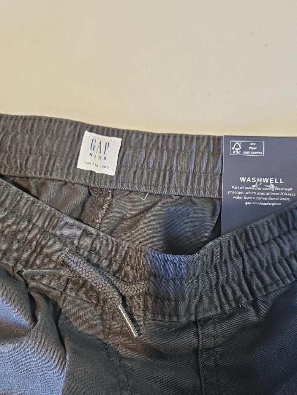 Boys Cargo  Pants - Dark Charcoal